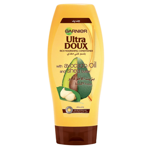 82119520_Garnier Ultra Doux Hair Conditioner with Avocado Oil and Shea Butter - 400ml-500x500